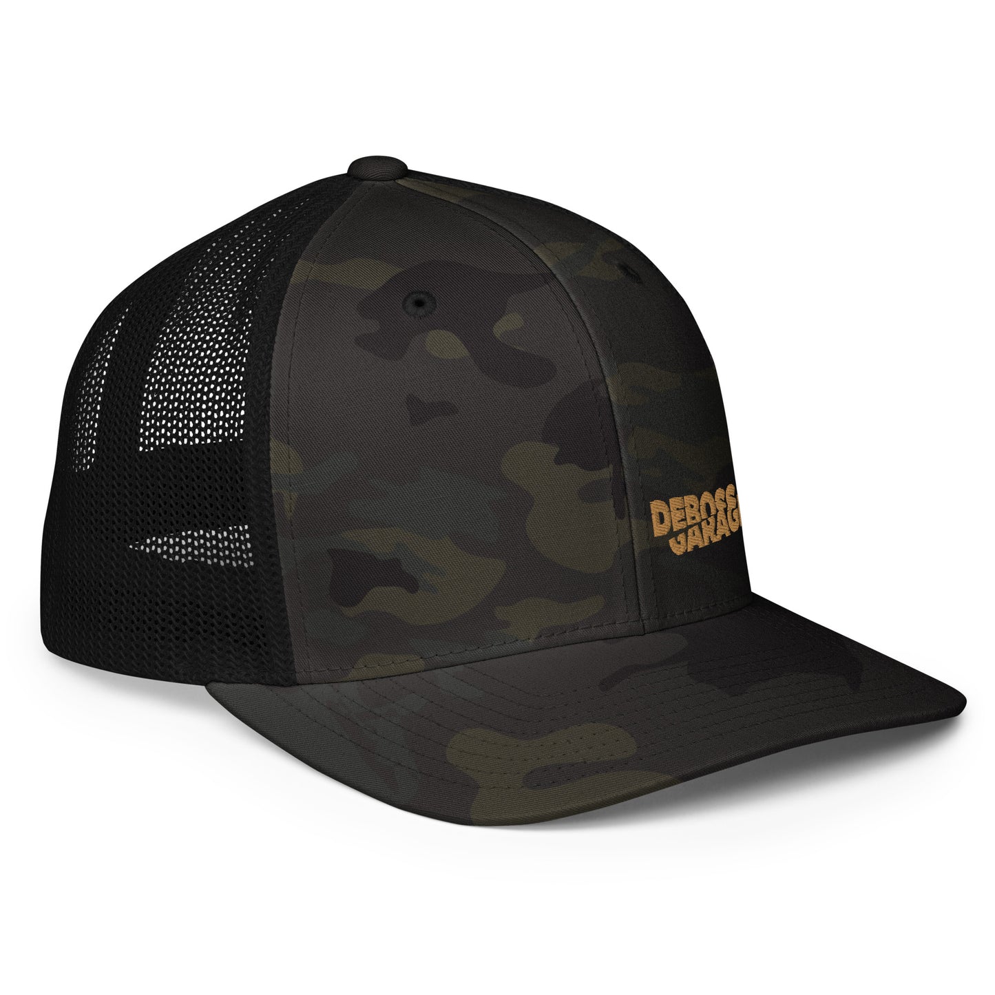 Deboss Flexfit Trucker Cap