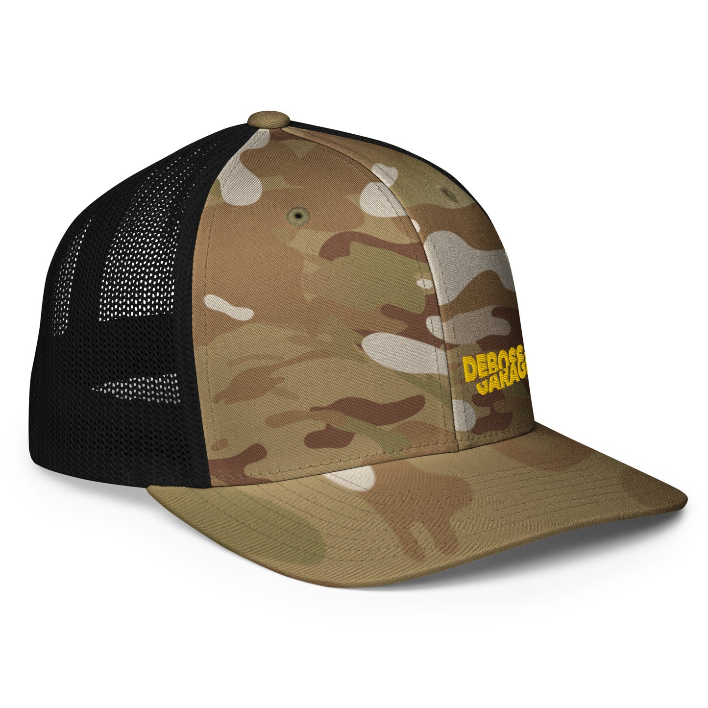 Deboss Flexfit Trucker Cap
