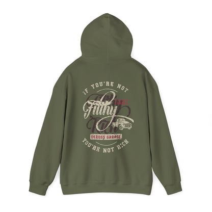"Not Filthy Not Rich" Hoodie (3XL+)