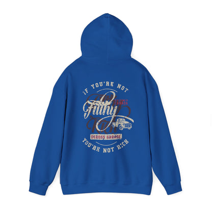 "Not Filthy Not Rich" Hoodie (3XL+)