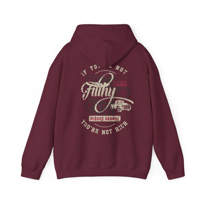 "Not Filthy Not Rich" Hoodie (3XL+)