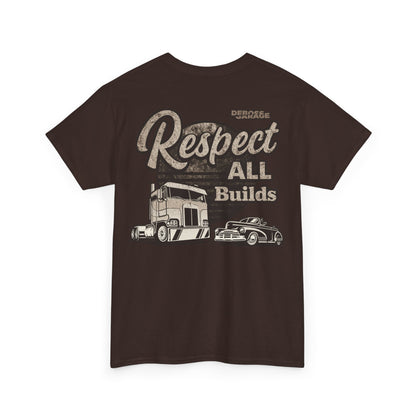 Respect All Builds T-shirt (3XL+)