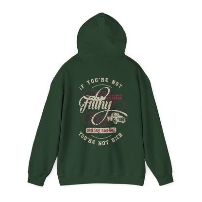 "Not Filthy Not Rich" Hoodie (3XL+)