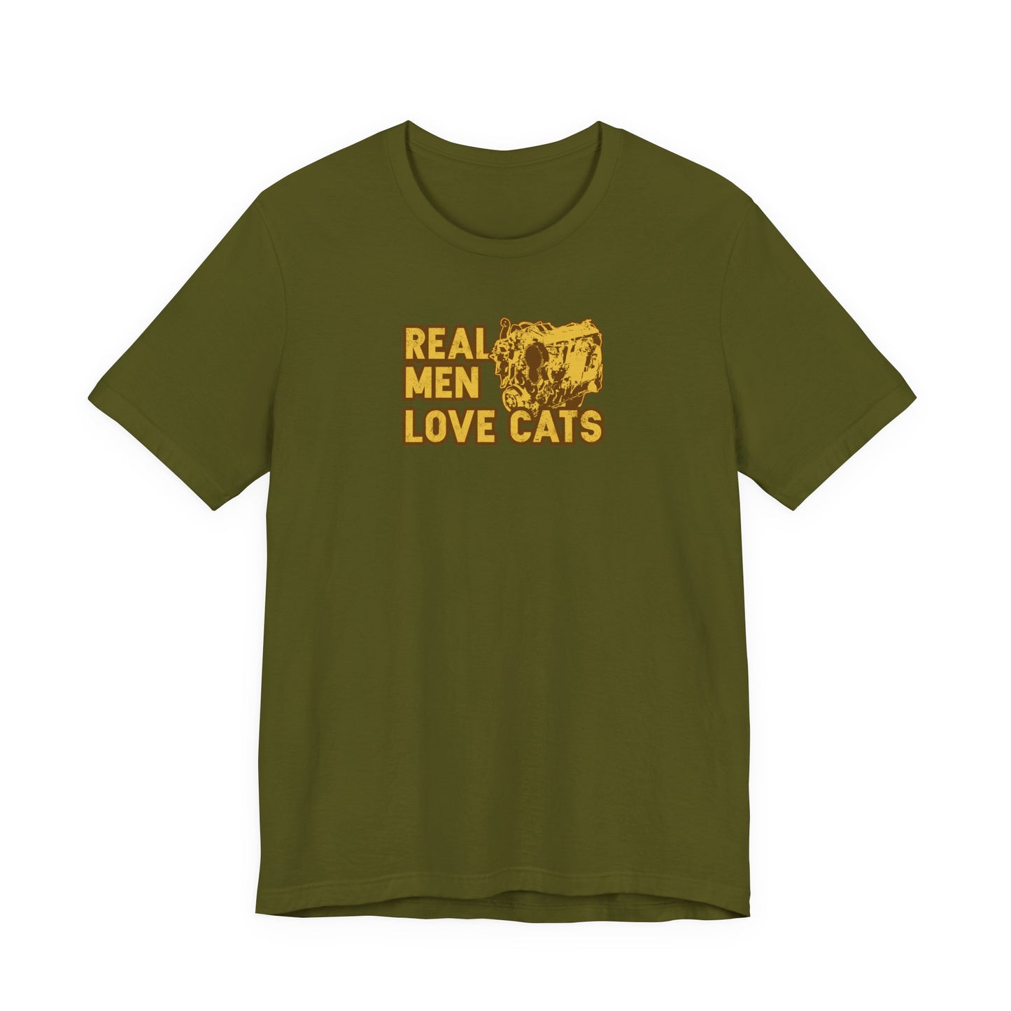 Real Men Love Cats T-Shirt
