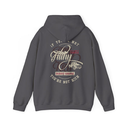 "Not Filthy Not Rich" Hoodie (3XL+)