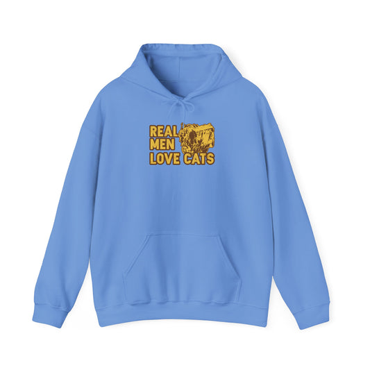 Real Men Love Cats Hoodie (3XL+)