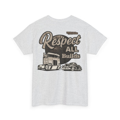 Respect All Builds T-shirt (3XL+)