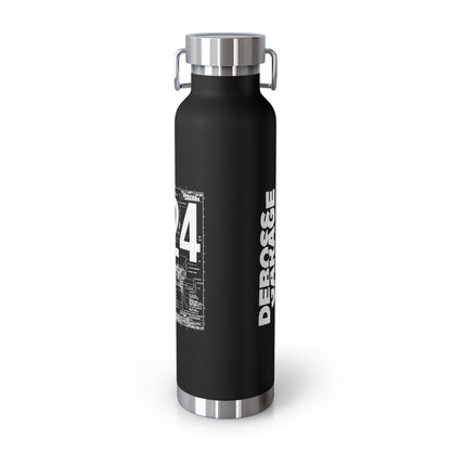 153624 Copper Vacuum Insulated Bottle, 22oz