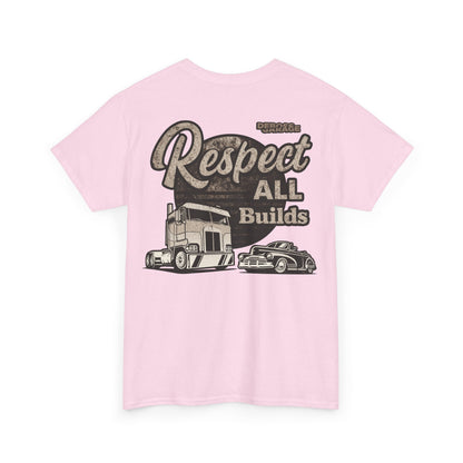 Respect All Builds T-shirt (3XL+)