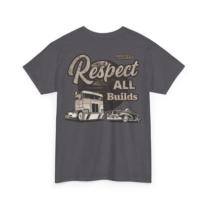 Respect All Builds T-shirt (3XL+)
