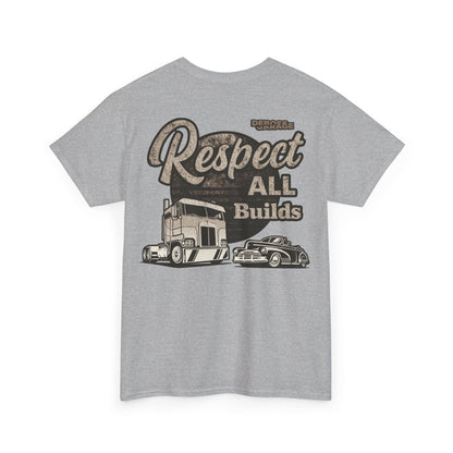 Respect All Builds T-shirt (3XL+)