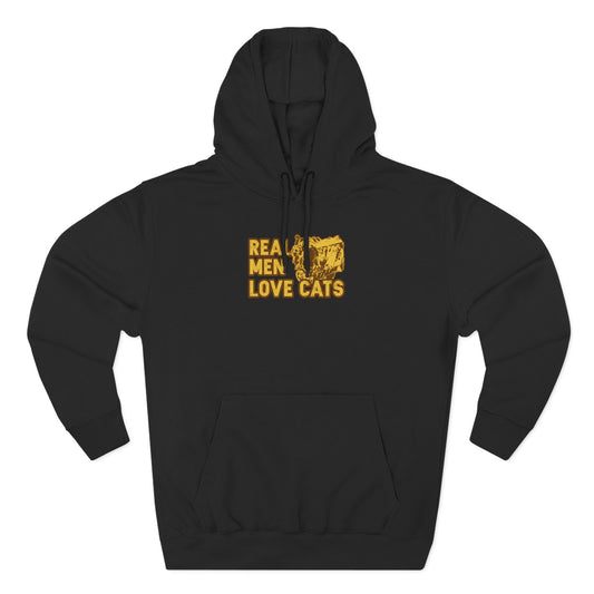 Real Men Love Cats Hoodie