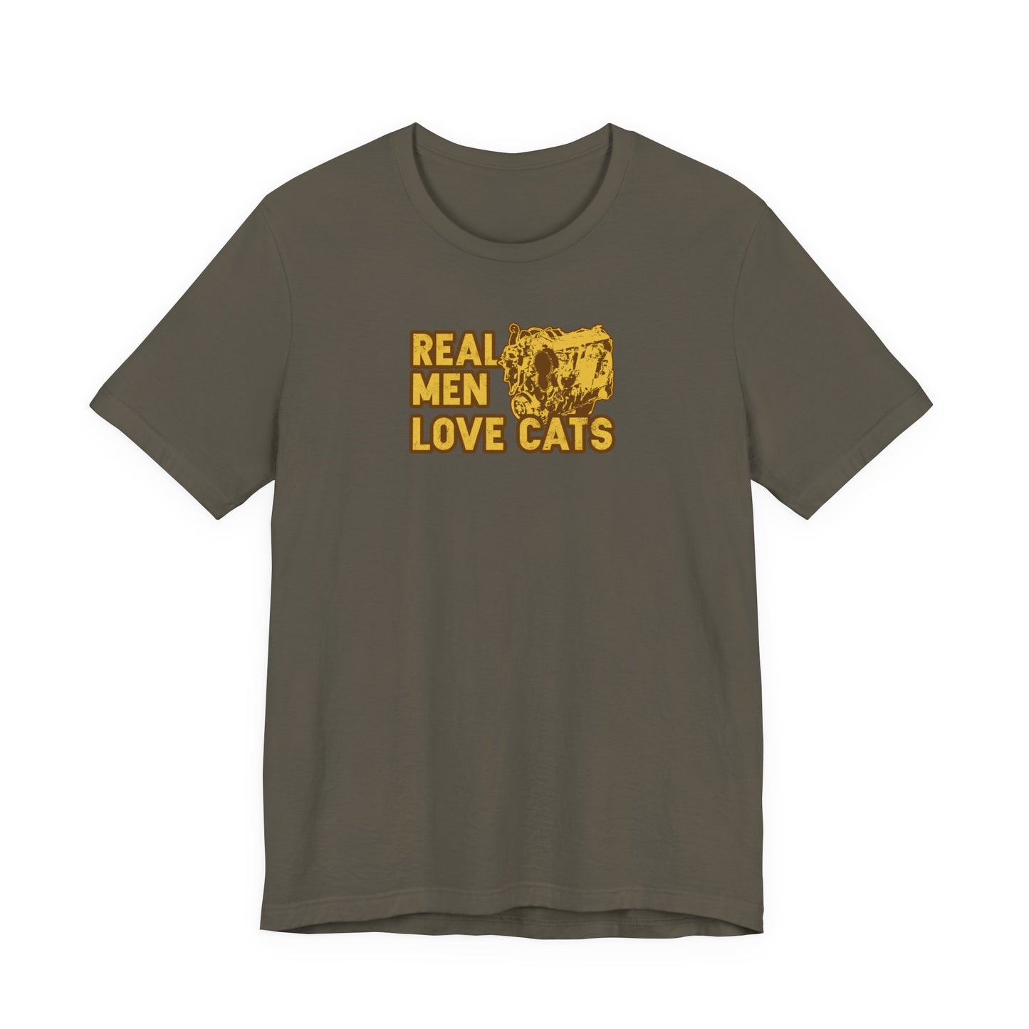 Real Men Love Cats T-Shirt
