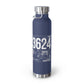 153624 Copper Vacuum Insulated Bottle, 22oz