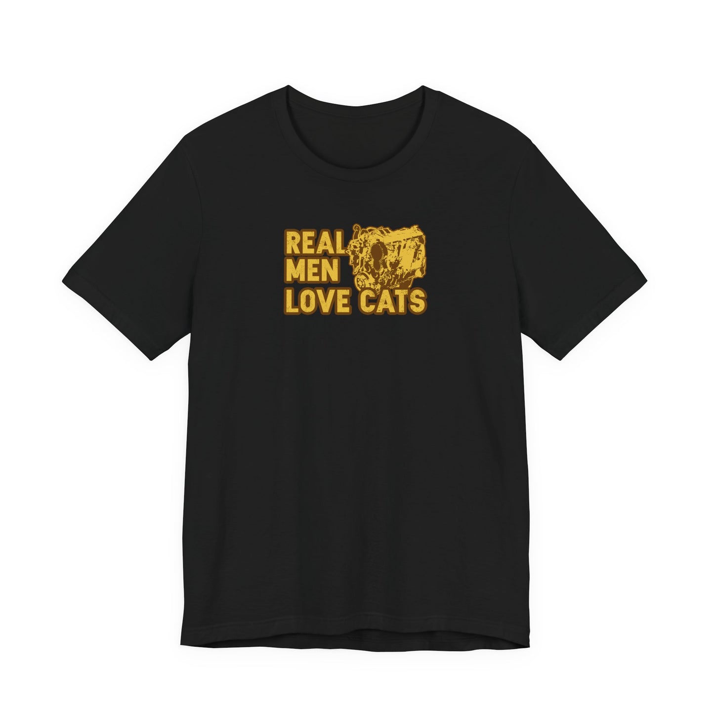 Real Men Love Cats T-Shirt