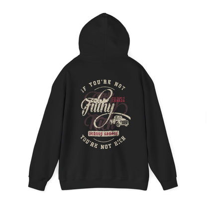 "Not Filthy Not Rich" Hoodie (3XL+)