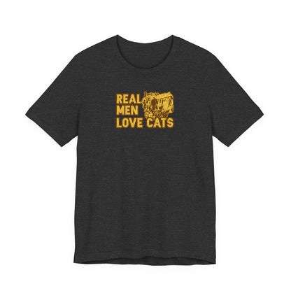 Real Men Love Cats T-Shirt