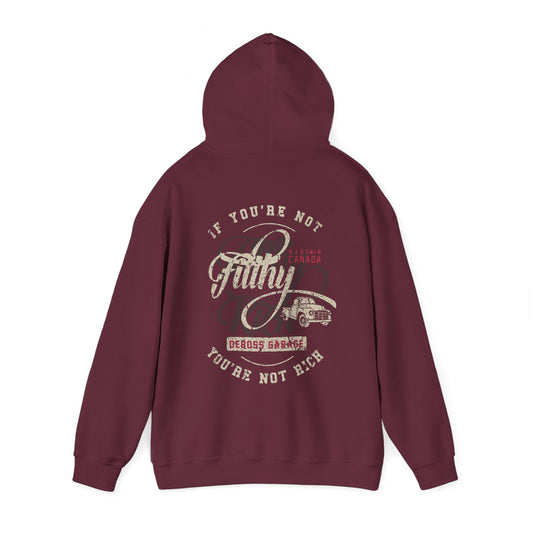 "Not Filthy Not Rich" Hoodie (3XL+)