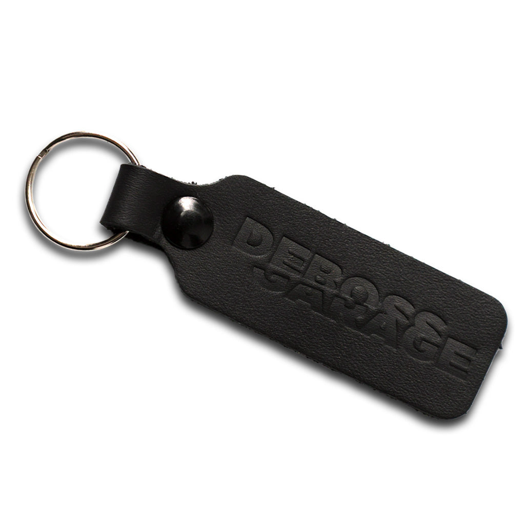 Debossed Leather Keytag