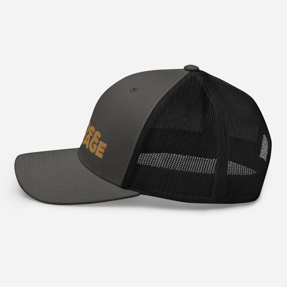 Deboss Snapback Trucker Cap