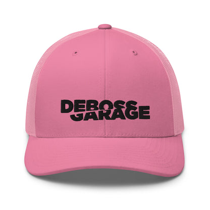 Deboss Snapback Trucker Cap