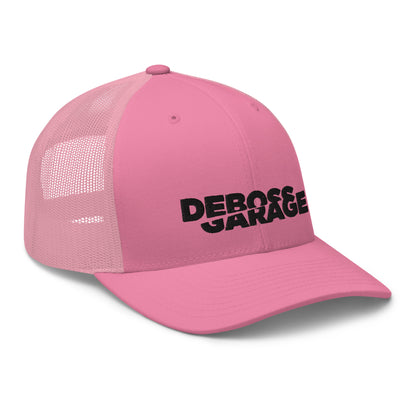 Deboss Snapback Trucker Cap