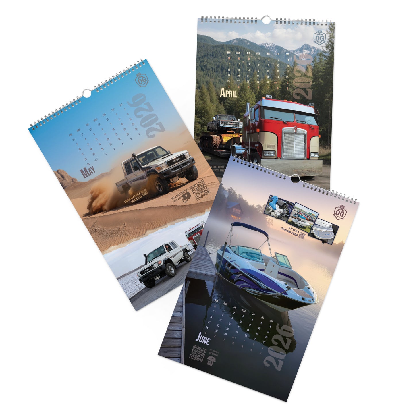 DG 2026 Wall Calendar - Limited Run