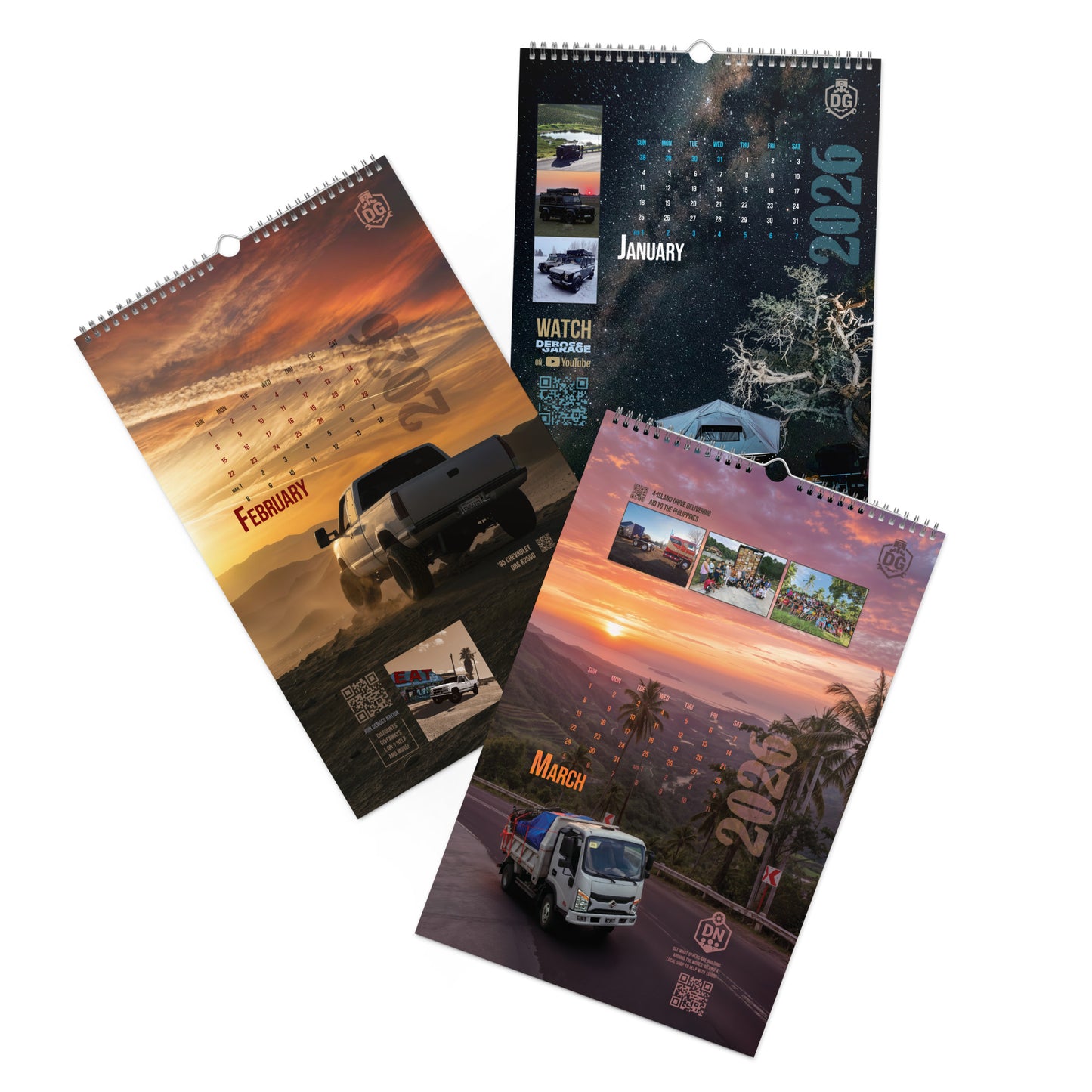 DG 2026 Wall Calendar - Limited Run