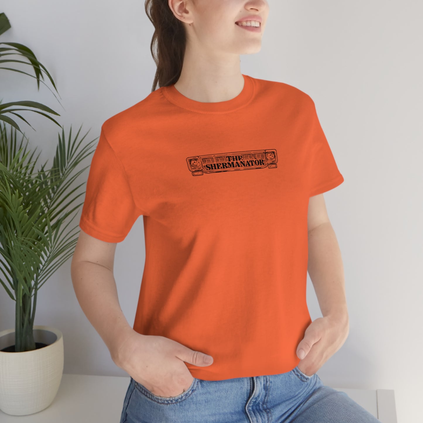 Shermanator T-Shirt (Full Back)