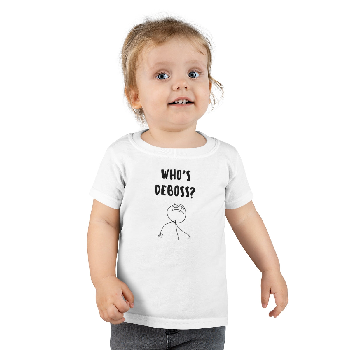 Who's Deboss? T-shirt (Toddler)