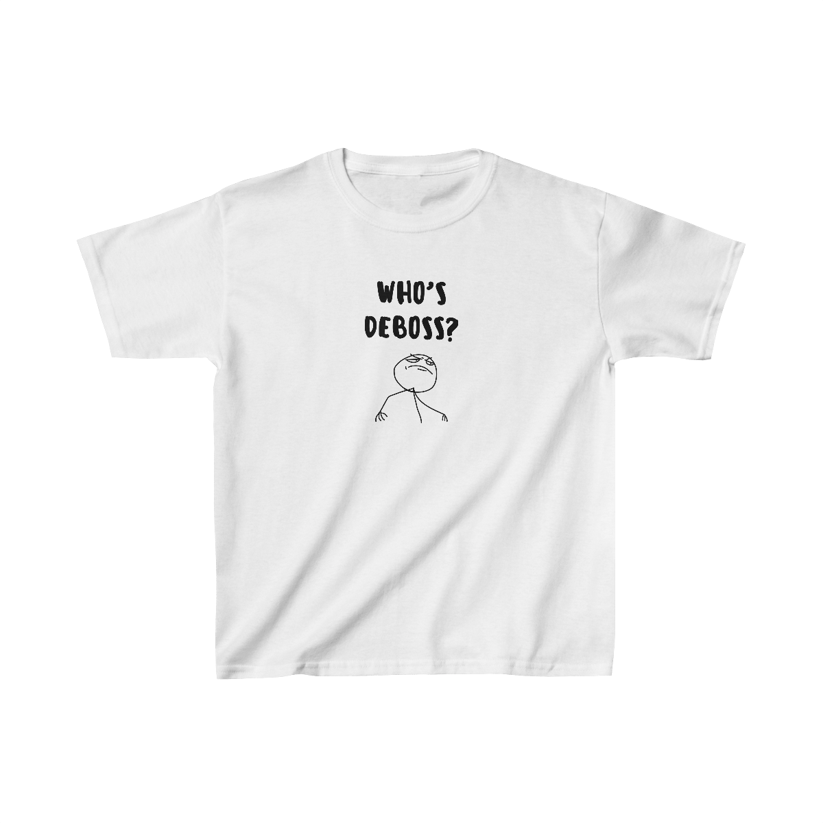 Who's Deboss? T-Shirt (Kids)