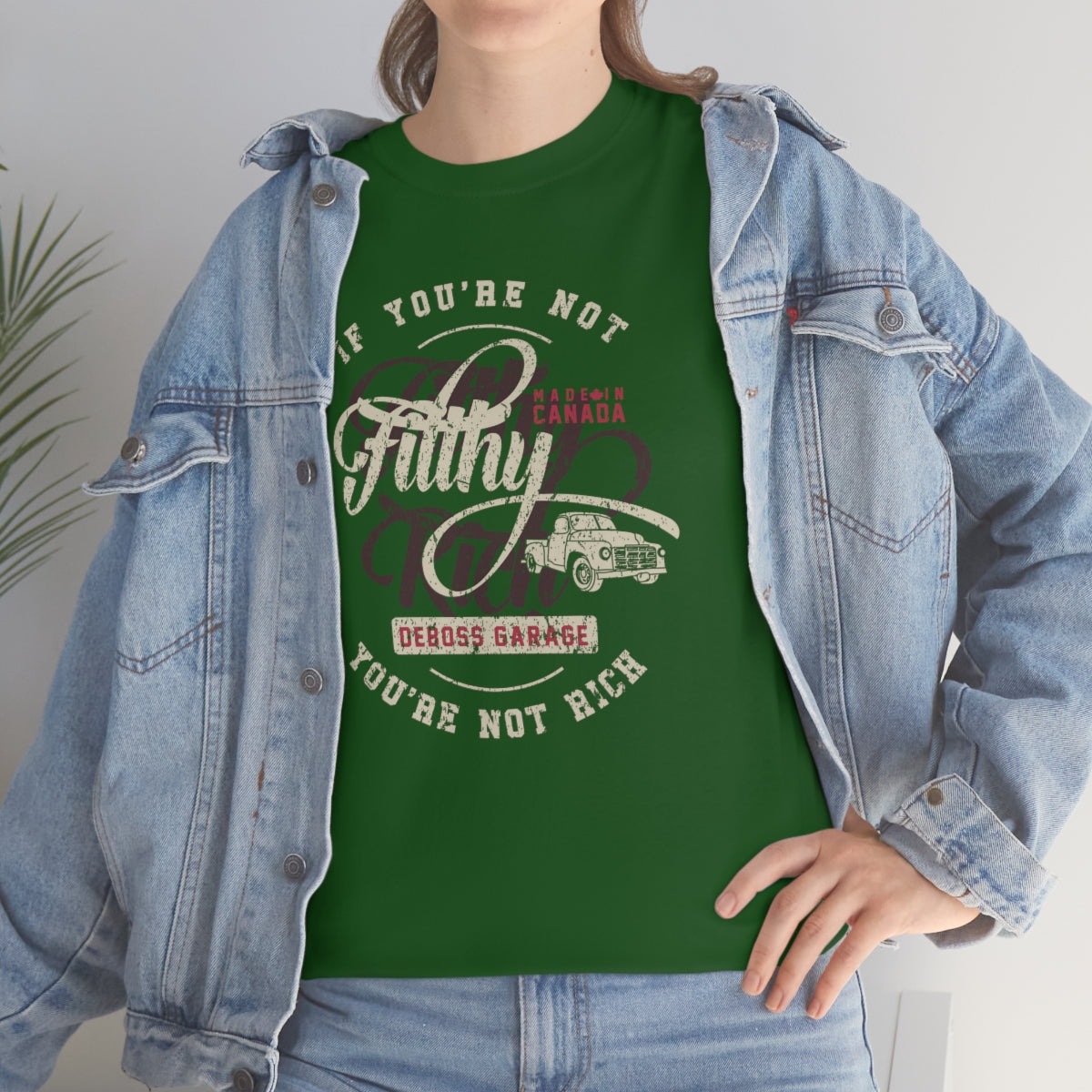 Not Filthy Not Rich T-Shirt (3XL+)
