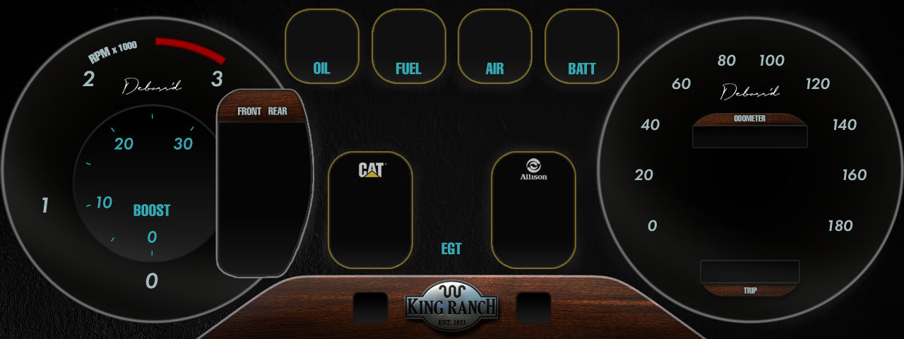 F-Tree Kitty Gauge Cluster