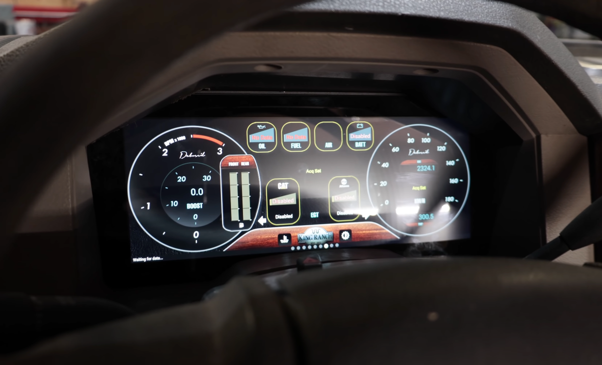 F-Tree Kitty Gauge Cluster