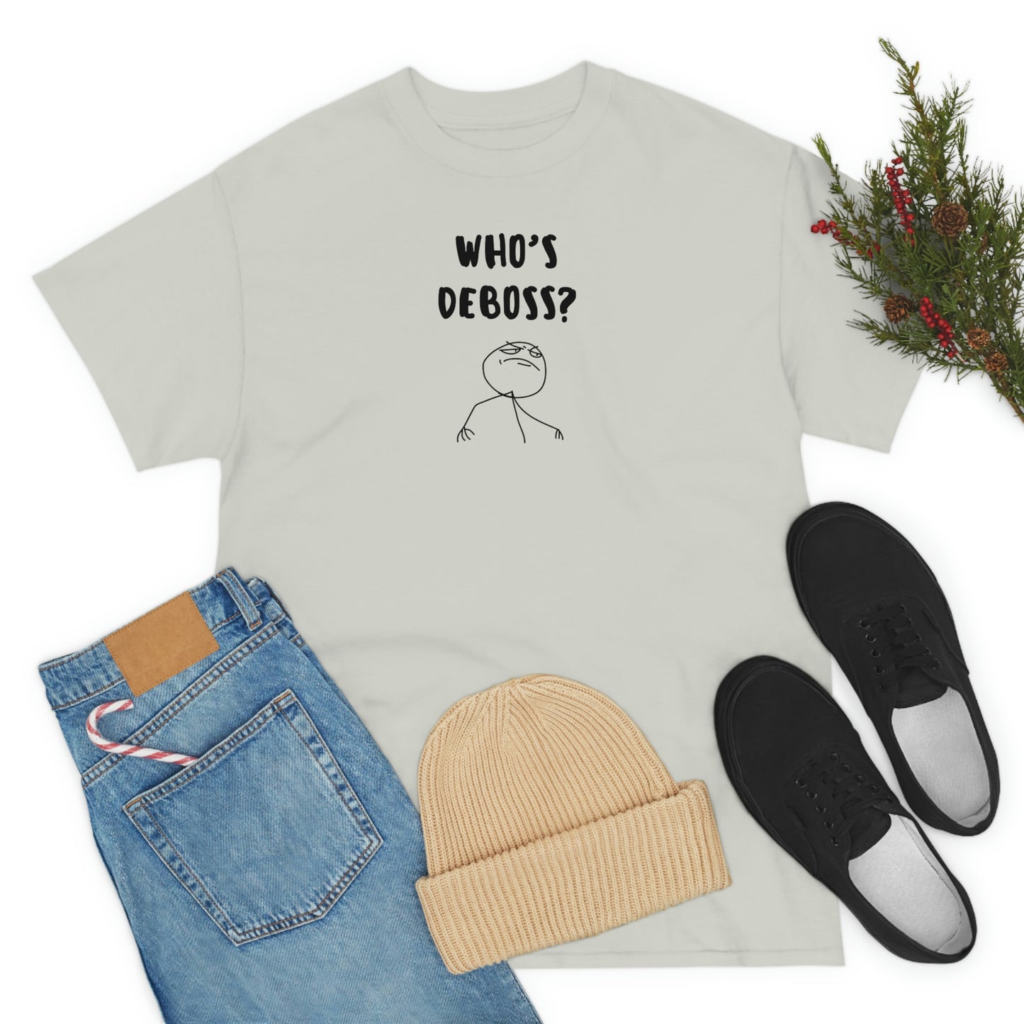 Who's Deboss? T-Shirt (3XL+)