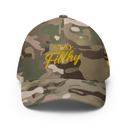 Stay Filthy Flexfit Twill Cap