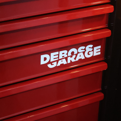 Deboss Transfer Sticker (White)