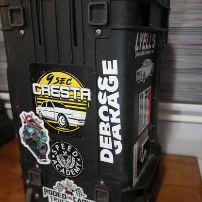 Deboss Transfer Sticker (White)
