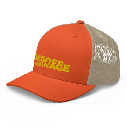 Deboss Snapback Trucker Cap
