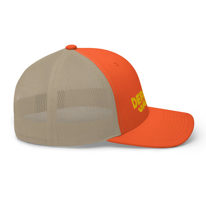 Deboss Snapback Trucker Cap