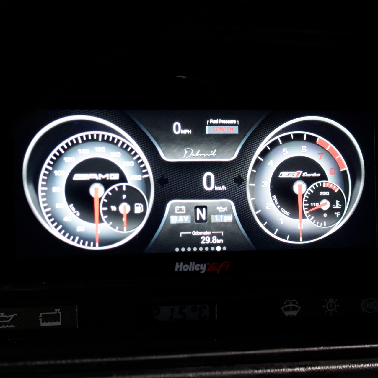 Hammer Wagon Gauge Cluster